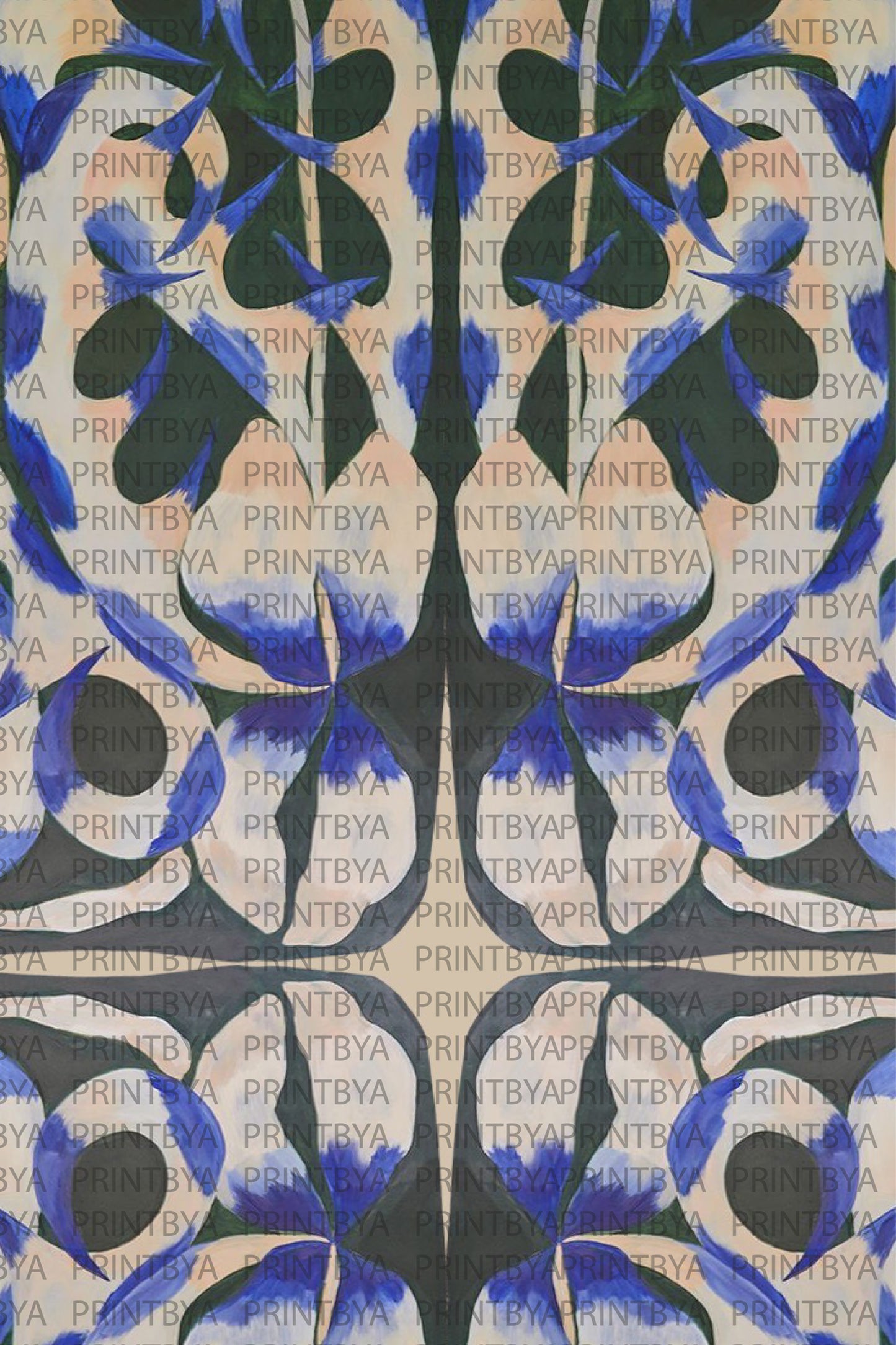 Indigo Vine Geometry